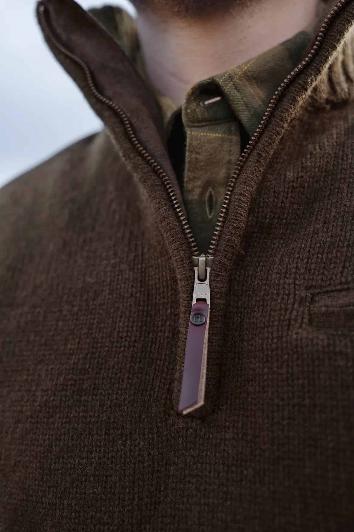 harkila annaboda WSP knit half zip