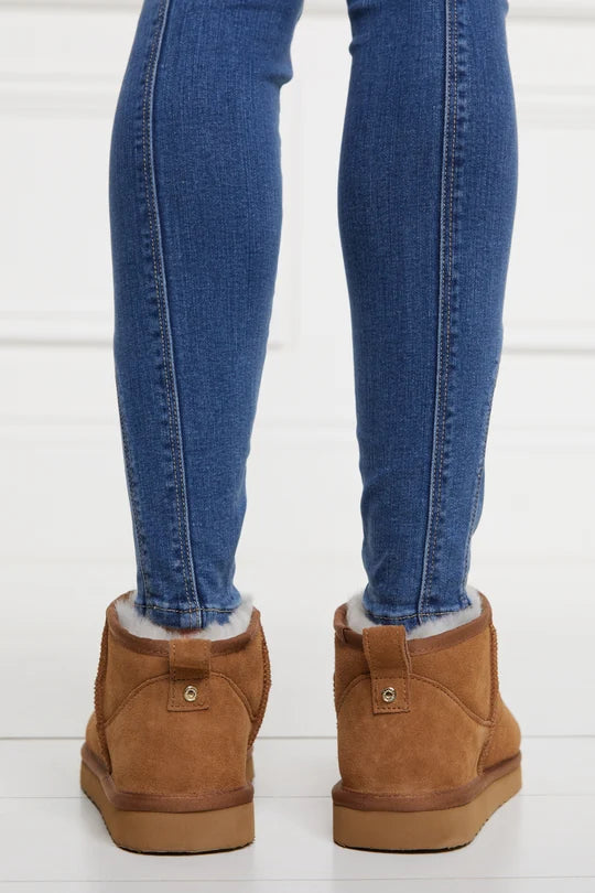 Holland Cooper Ultra Mini Shearling Boot