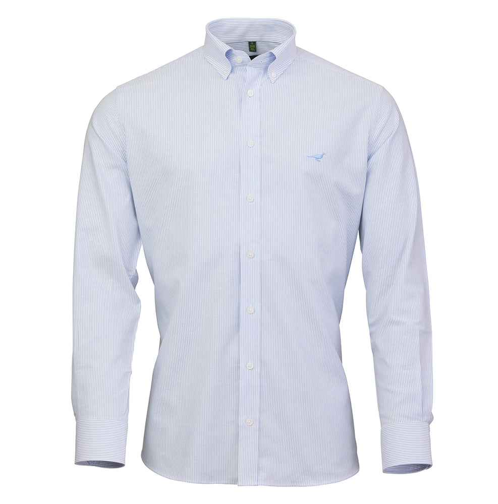 Laksen Pin Oxford Stretch Shirt