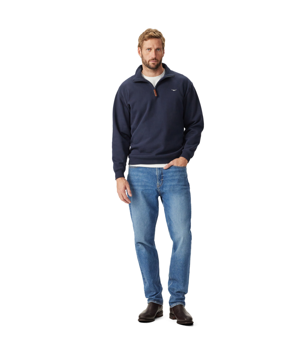 R M Williams Mulyungarie Fleece 1/4 Zip