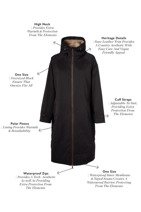Holland Cooper One-Size Waterproof Coat