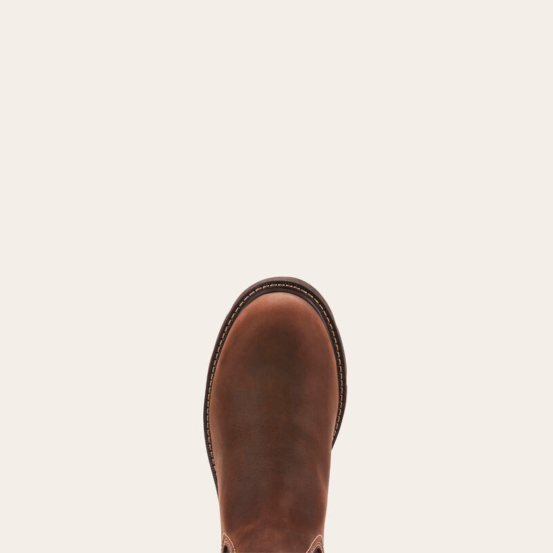 ARIAT Groundbreaker Chelsea Waterproof Steel Toe Work Boot