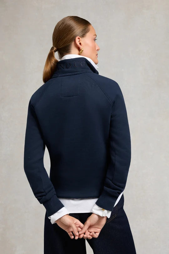 Holland Cooper Sporting Goods Zip Henley