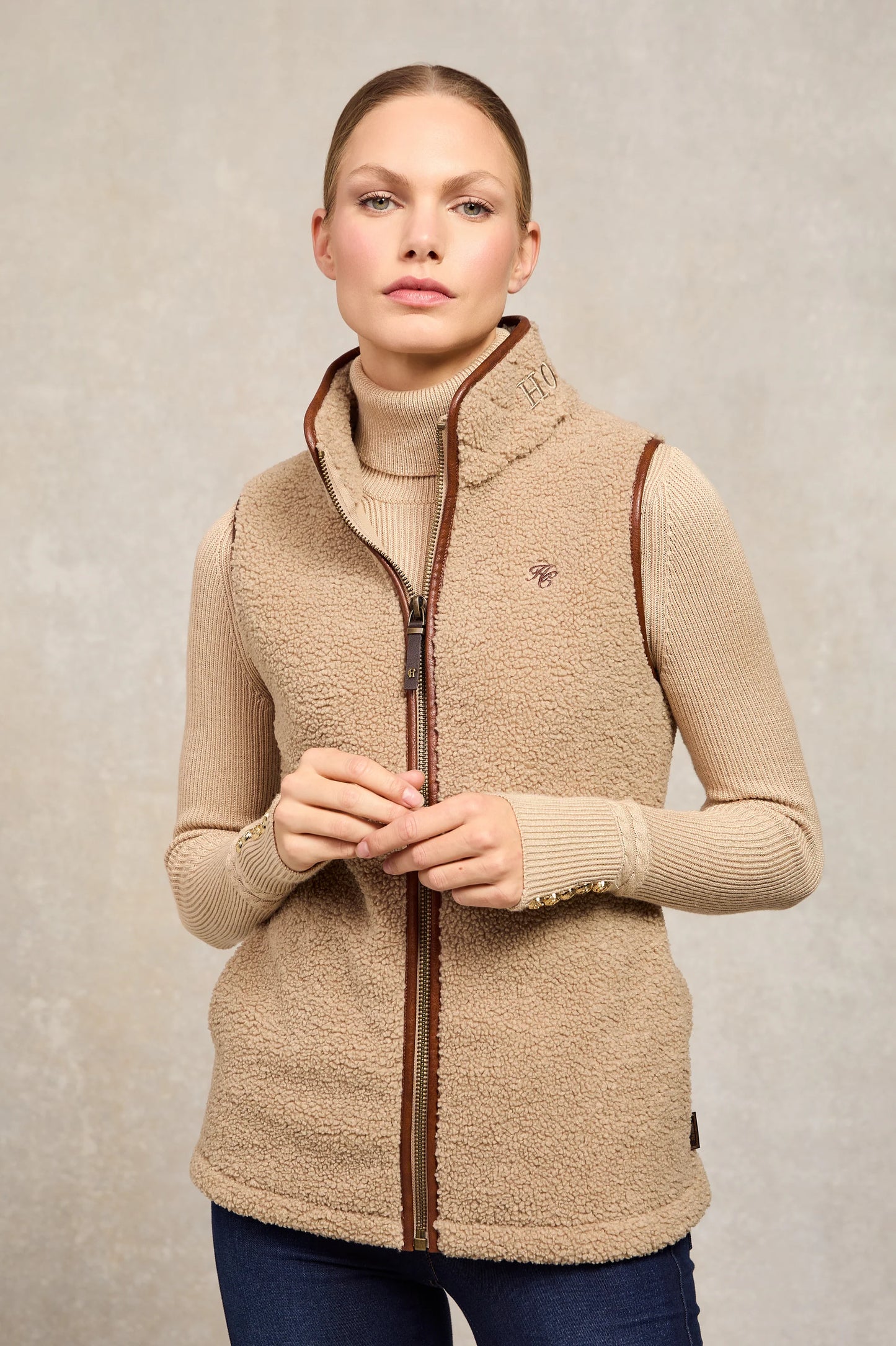 Holland Cooper Country Fleece Gilet