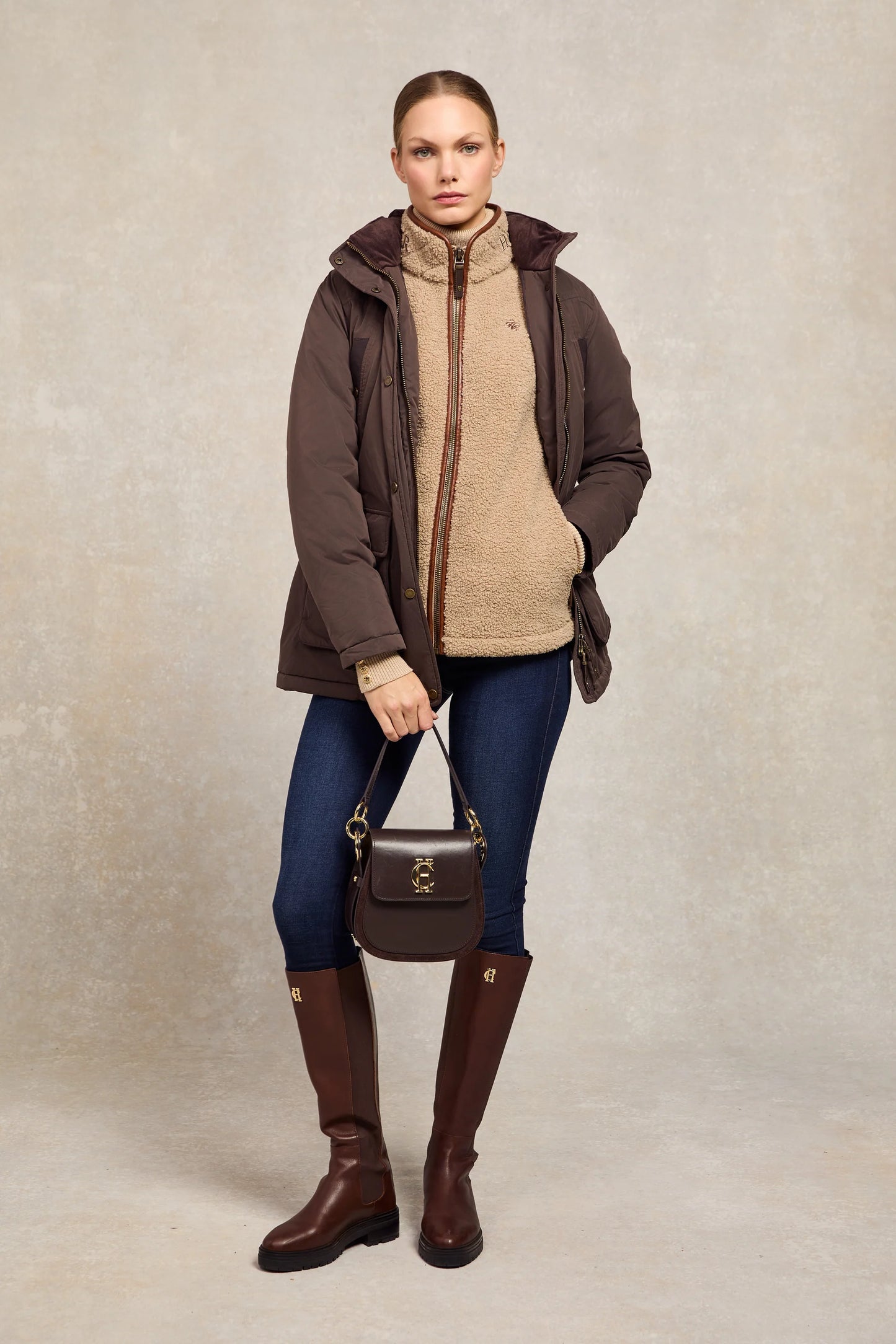 Holland Cooper Country Fleece Gilet