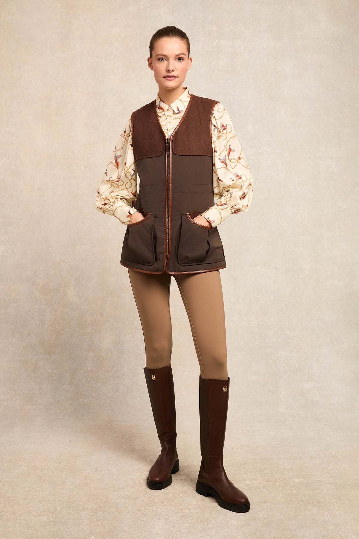Holland Cooper Clay Vest
