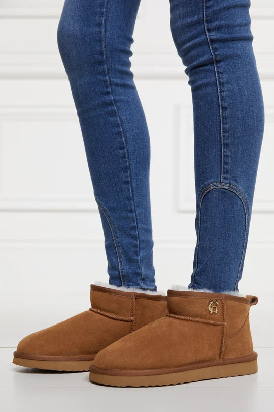 Holland Cooper Ultra Mini Shearling Boot