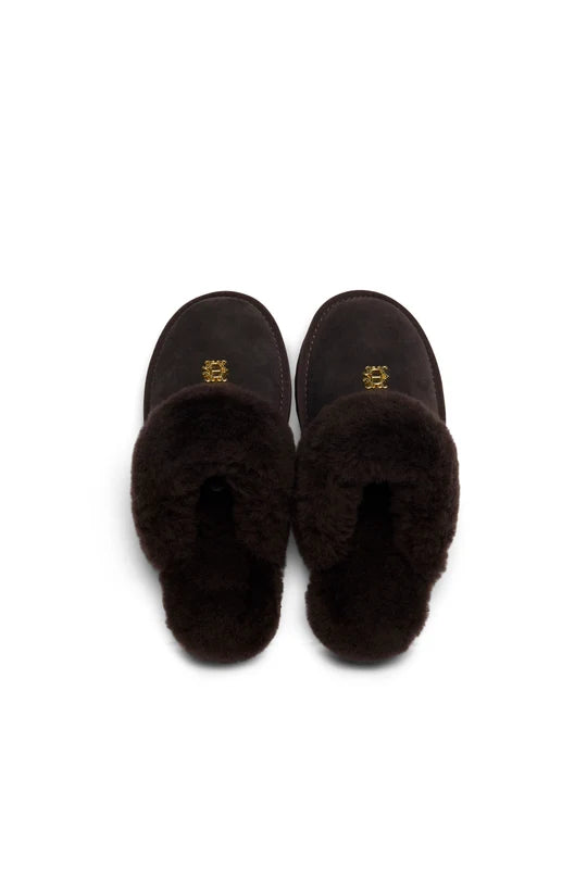 Holland Cooper Classic Shearling Slipper