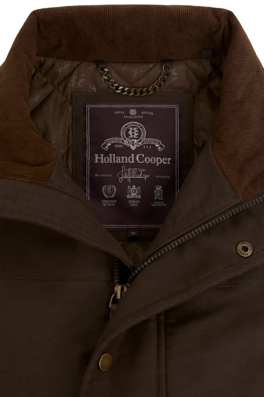 Holland Cooper Mens Moleskin Field Coat
