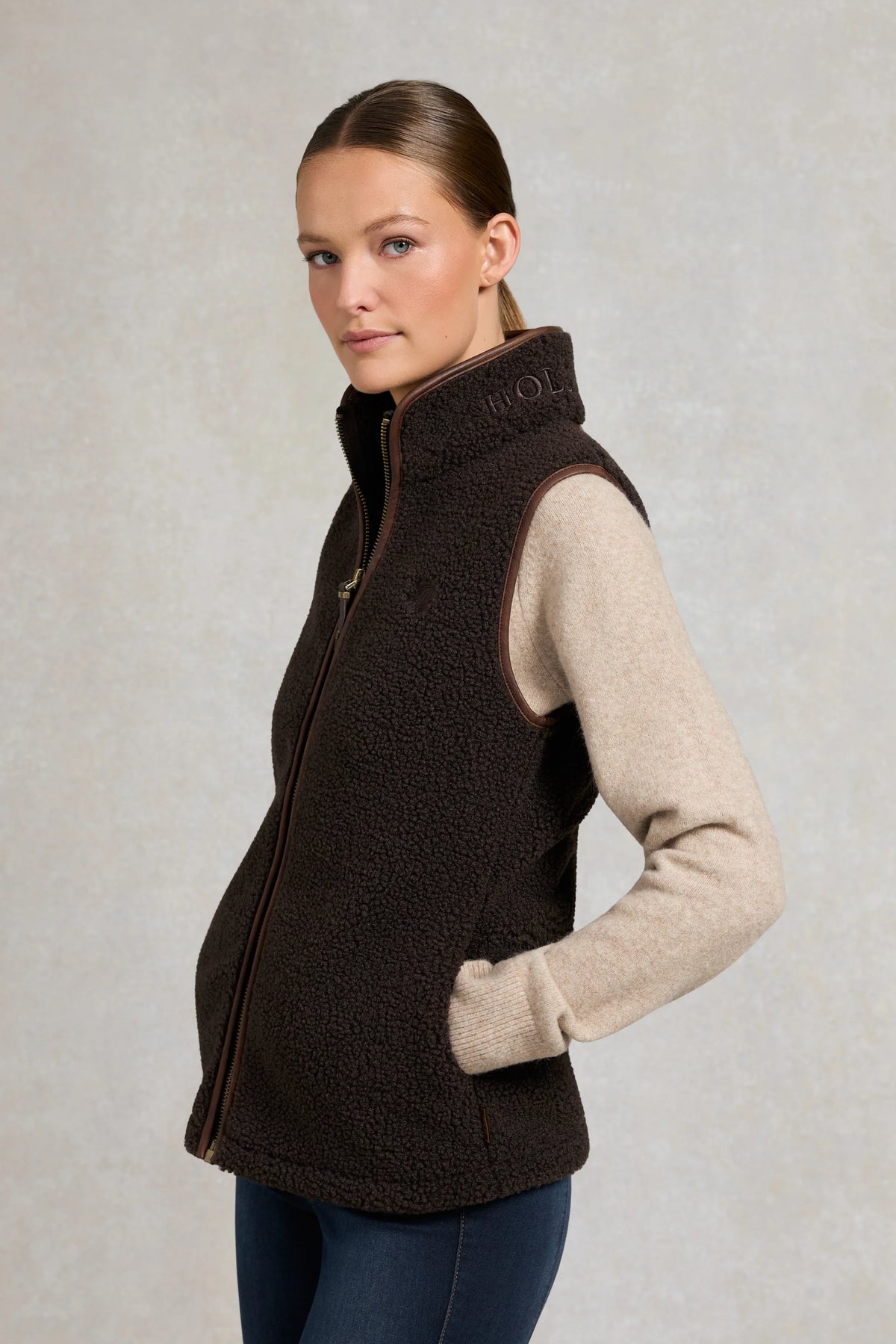 Holland Cooper Country Fleece Gilet