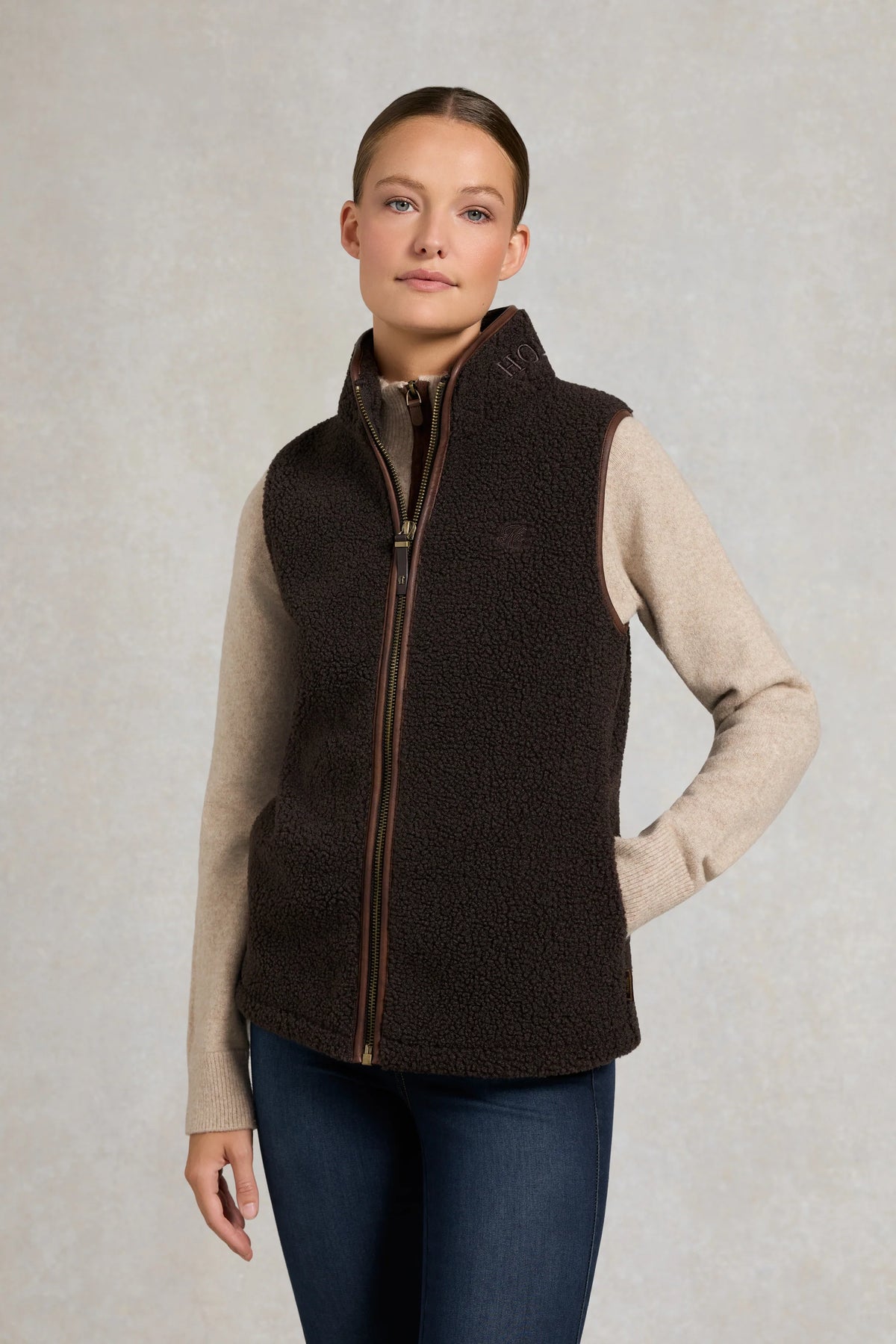 Holland Cooper Country Fleece Gilet