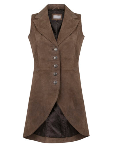 Anna Lascata Anna Suede Waistcoat