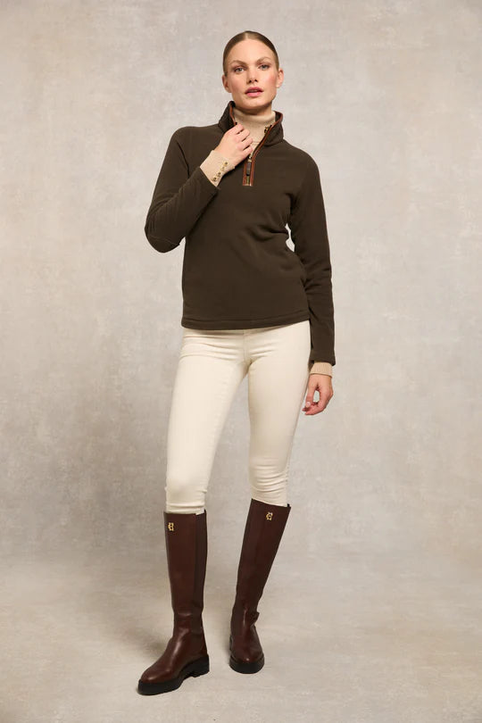 Holland Cooper Country Fleece Quarter Zip