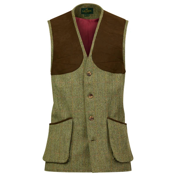 Laksen Berleigh Leith Tweed Shooting Vest