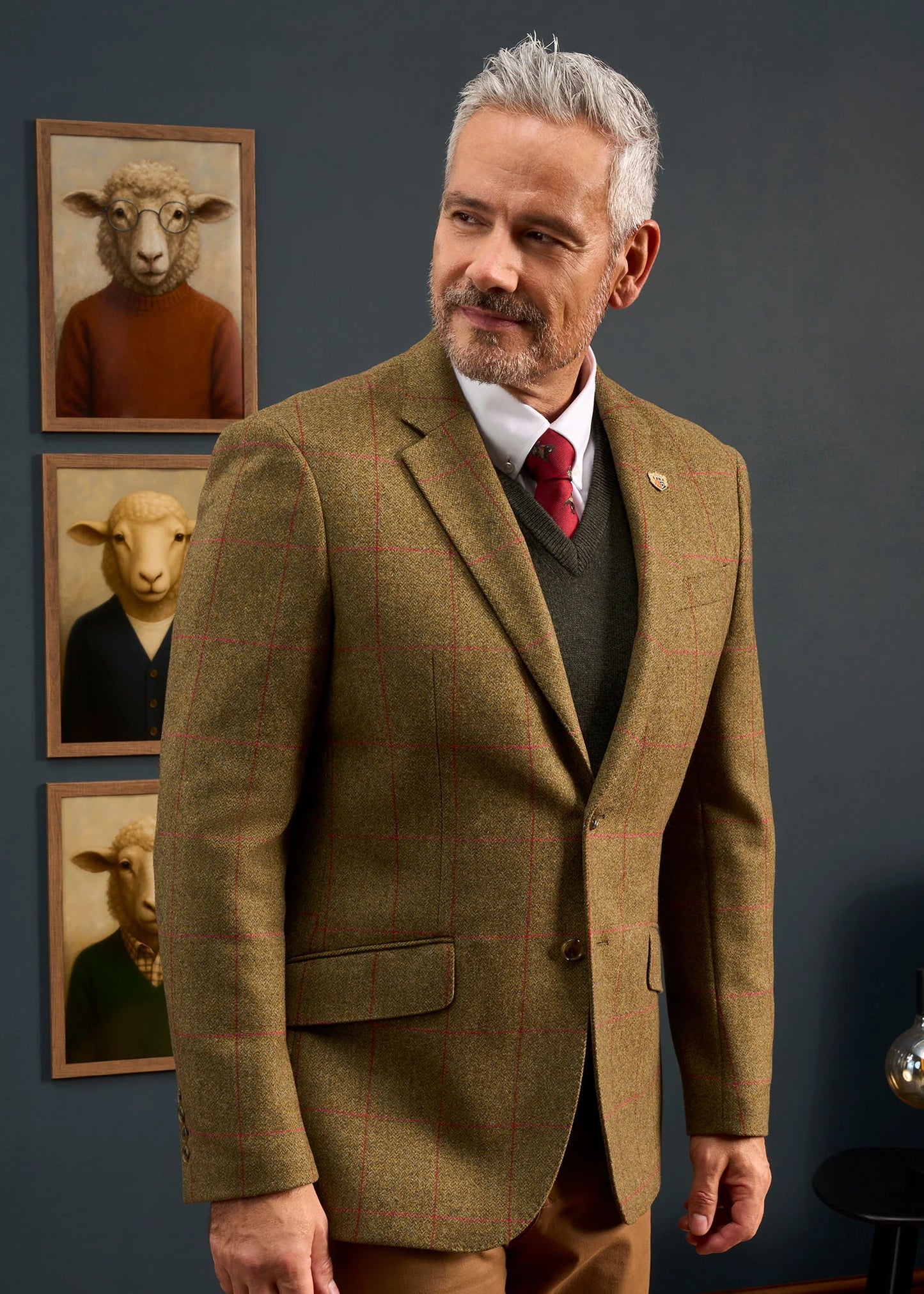Alan Paine Combrook Men's Tweed Sports Blazer