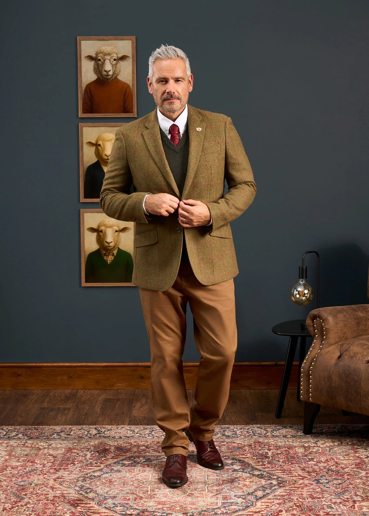 Alan Paine Combrook Men's Tweed Sports Blazer
