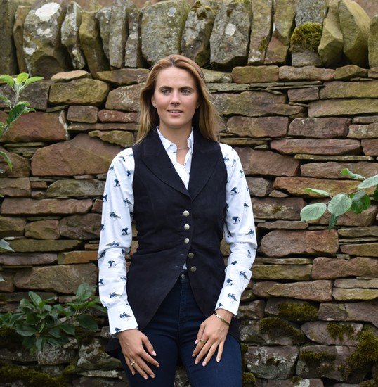 Anna Lascata Anna Suede Waistcoat