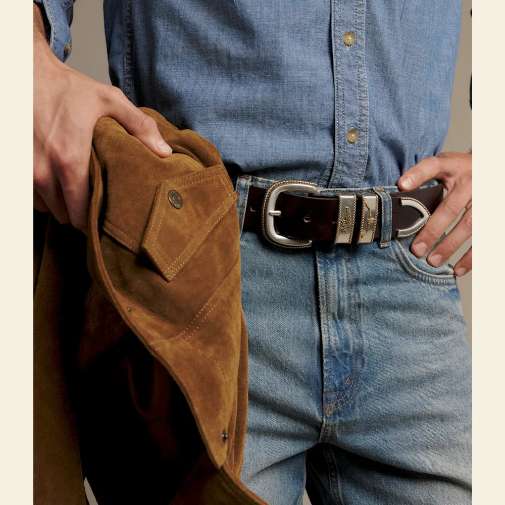 RM Williams Rope Drover Belt