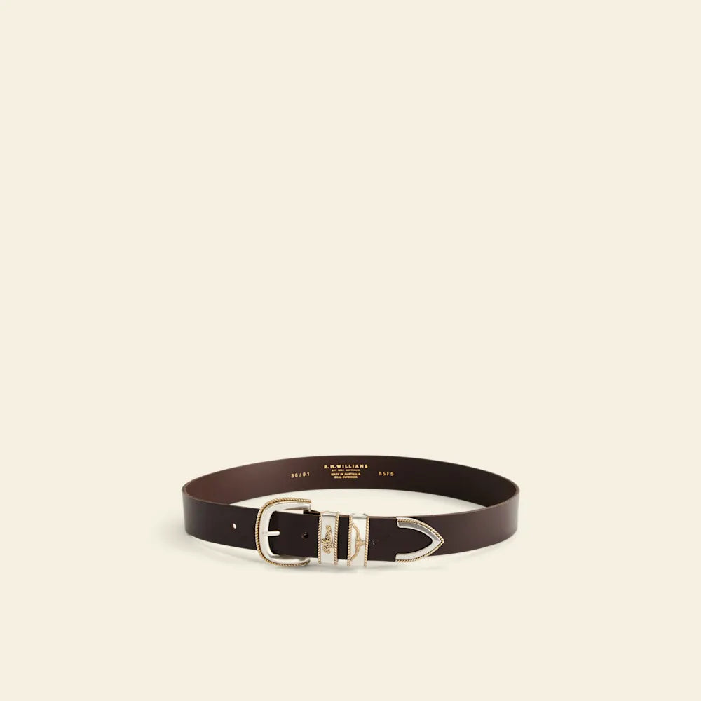 RM Williams Rope Drover Belt