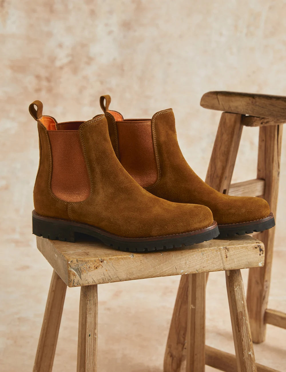 Penelope Chilvers Camino Suede Chelsea Boot