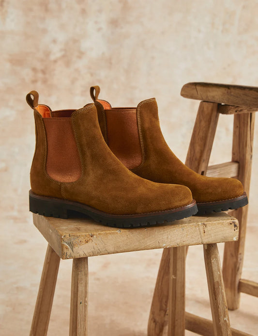 Penelope Chilvers Camino Suede Chelsea Boot