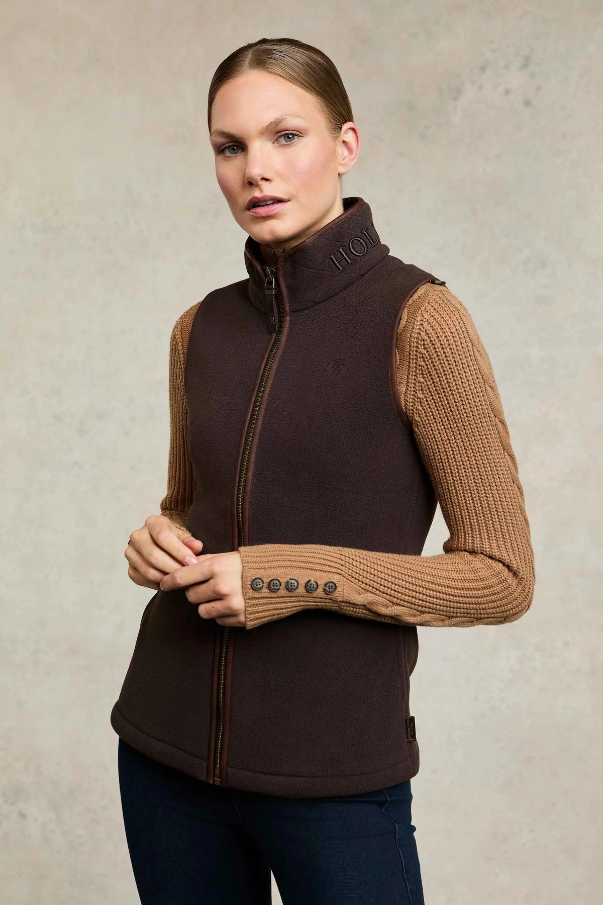 Holland Cooper Country Fleece Gilet