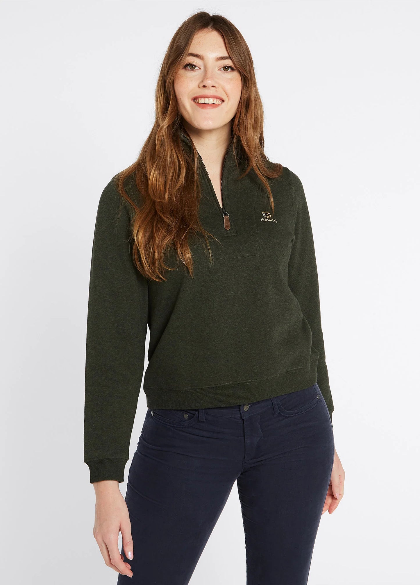 Dubarry Castlemartyr Women's Quarter Zip Sweatshirt