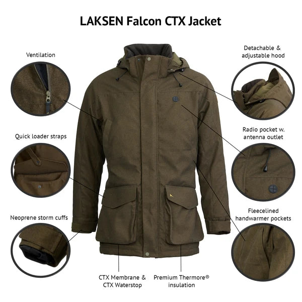 LAKSEN Men's Falcon Tech CTX Jacket