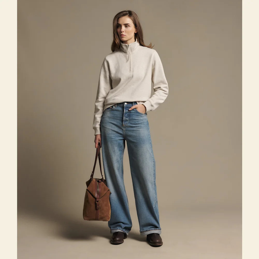 RM Williams Trickett Quarter-Zip Sweatshirt