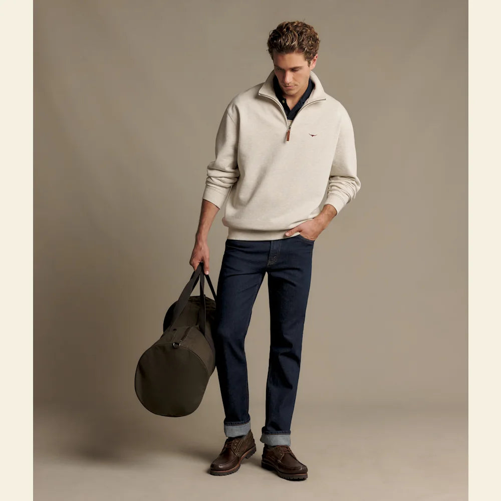 RM Williams Mulyungarie Quarter-Zip Sweatshirt