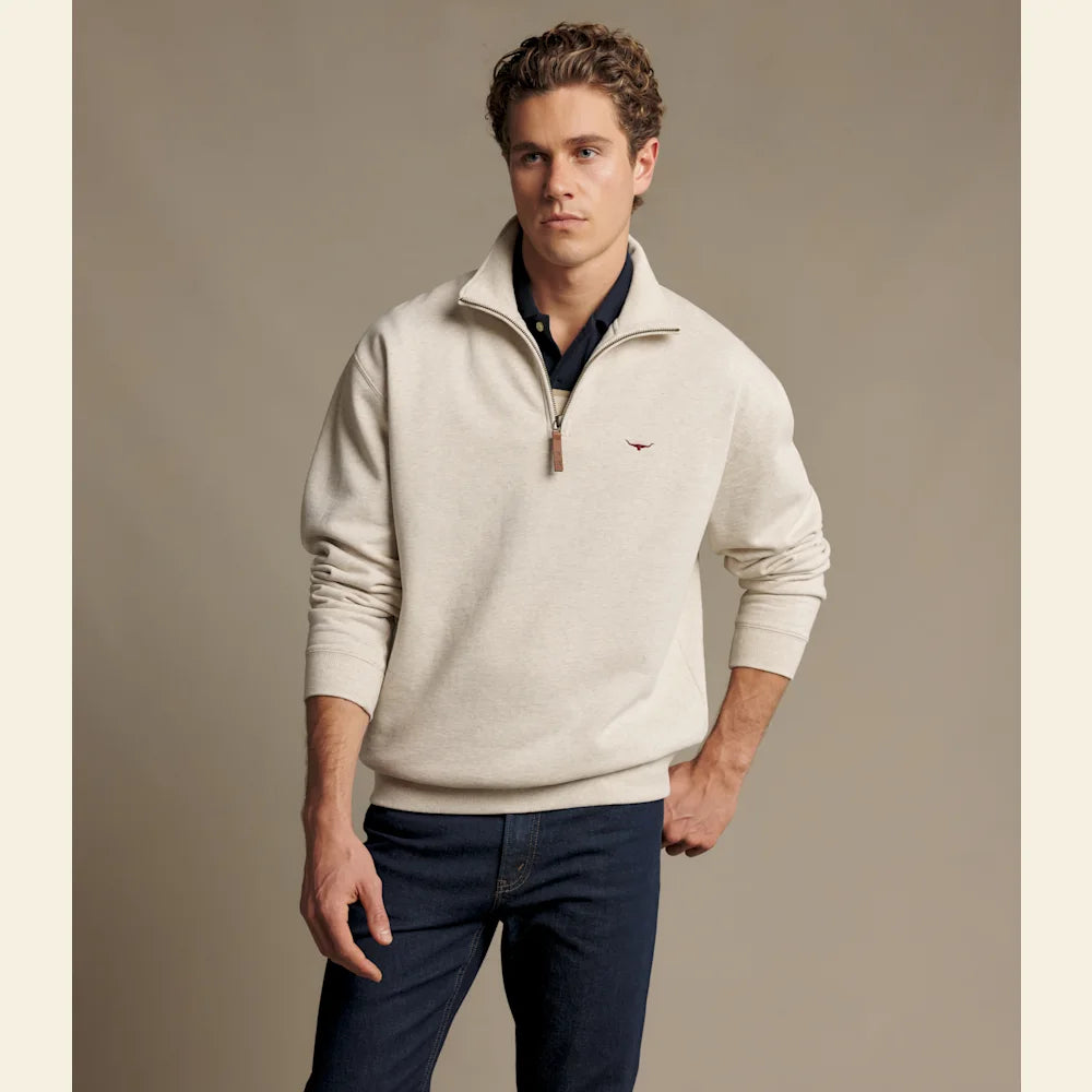 RM Williams Mulyungarie Quarter-Zip Sweatshirt