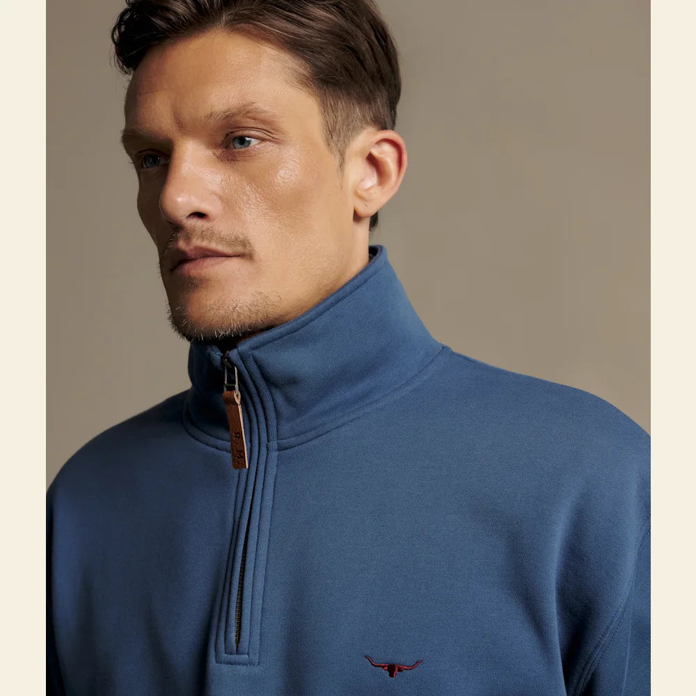 RM Williams Mulyungarie Quarter-Zip Sweatshirt