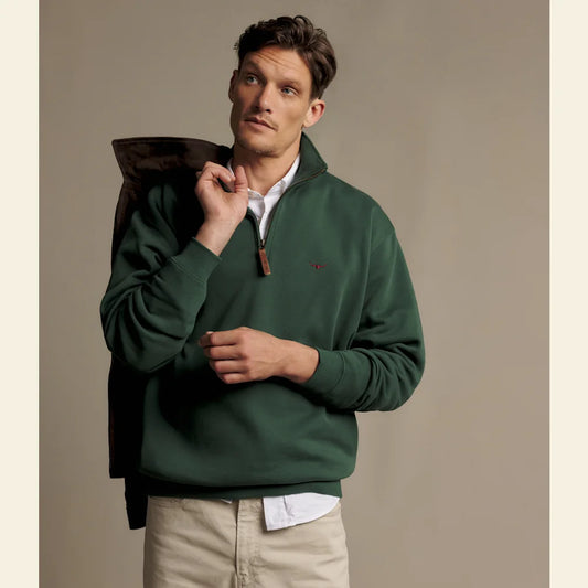 RM Williams Mulyungarie Quarter-Zip Sweatshirt