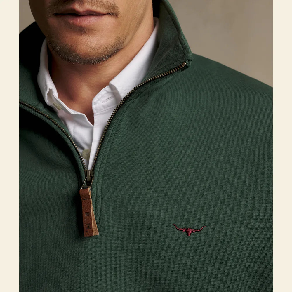 RM Williams Mulyungarie Quarter-Zip Sweatshirt