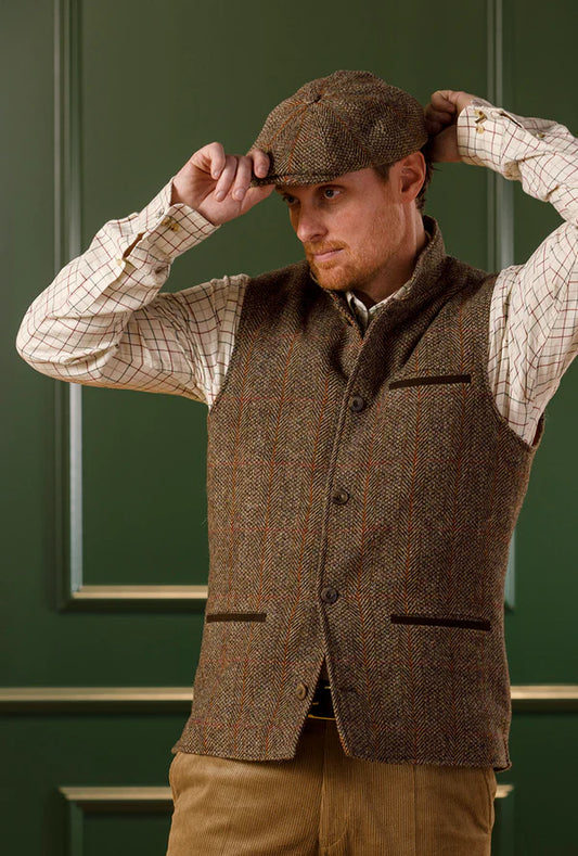Laksen Orkney Tweed Fife Vest