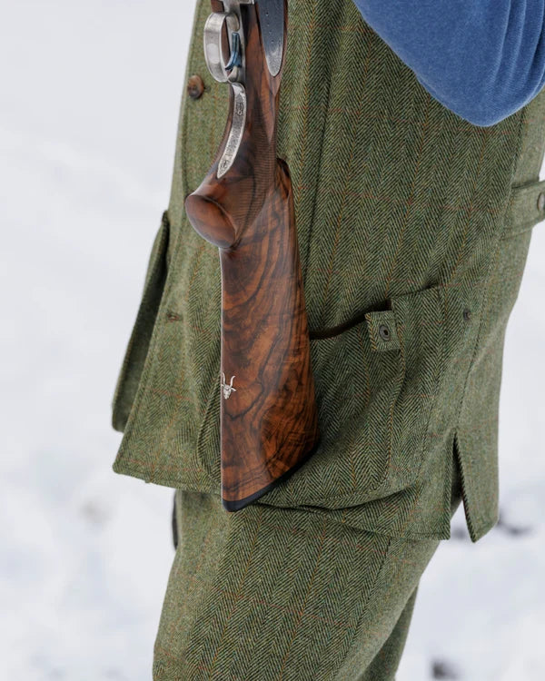 Laksen Berleigh Leith Tweed Shooting Vest
