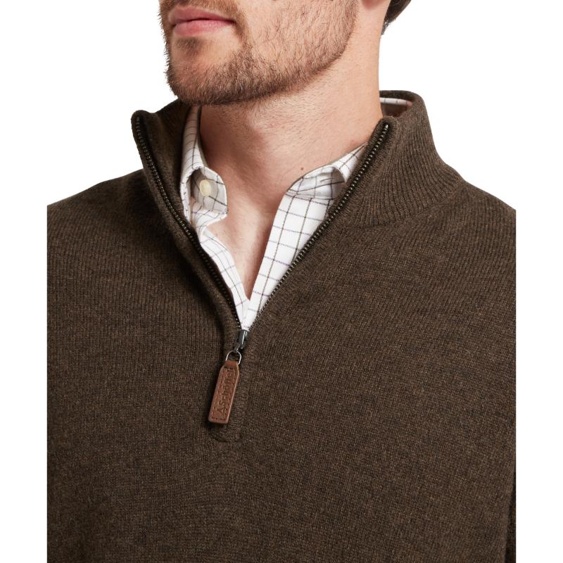 Schoffel Lewis Lambswool 1/4 Zip Jumper