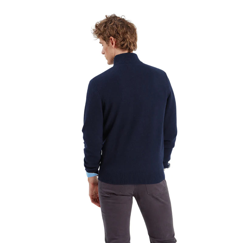 Schoffel Lewis Lambswool 1/4 Zip Jumper