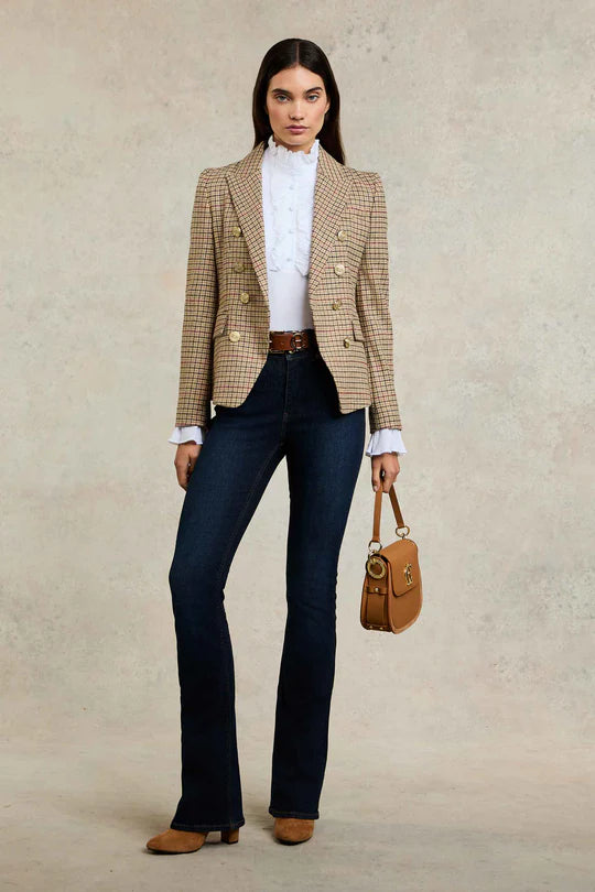 Holland Cooper High Rise Flared Jean