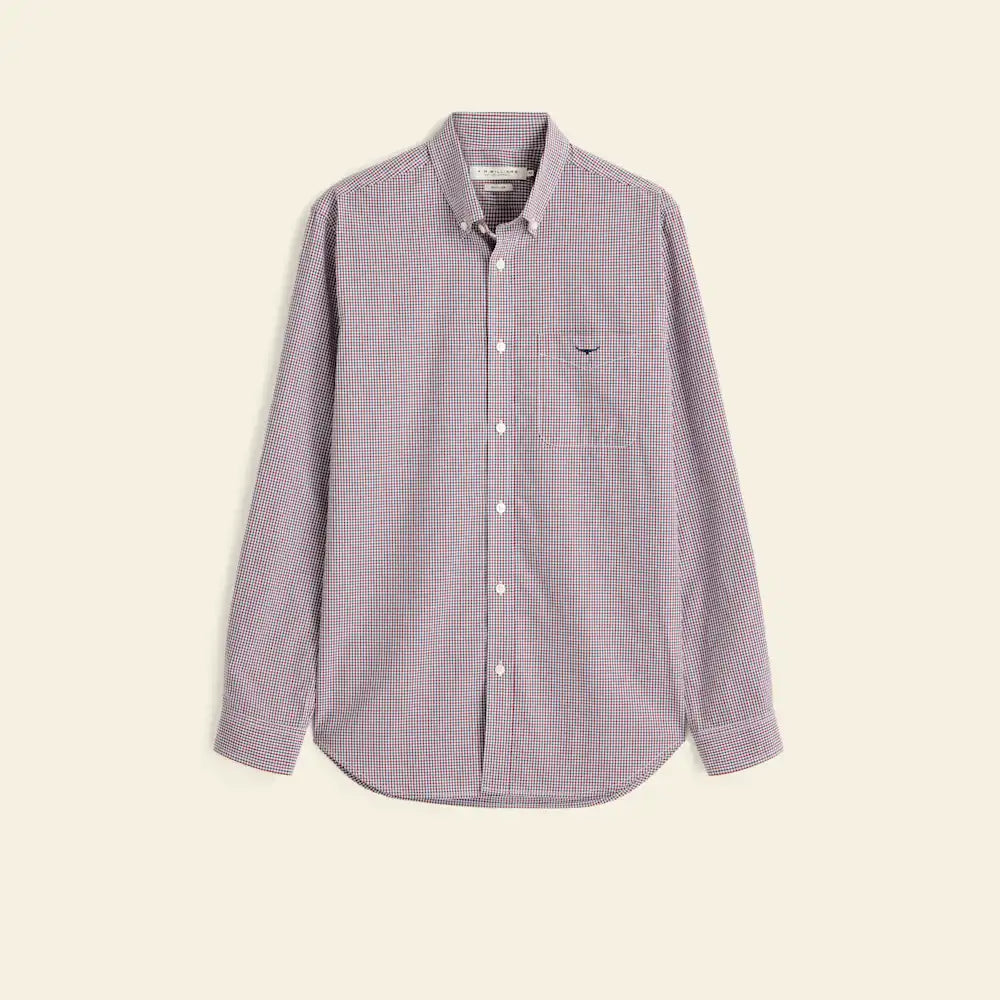 RM Williams Whyalla Poplin Check Shirt