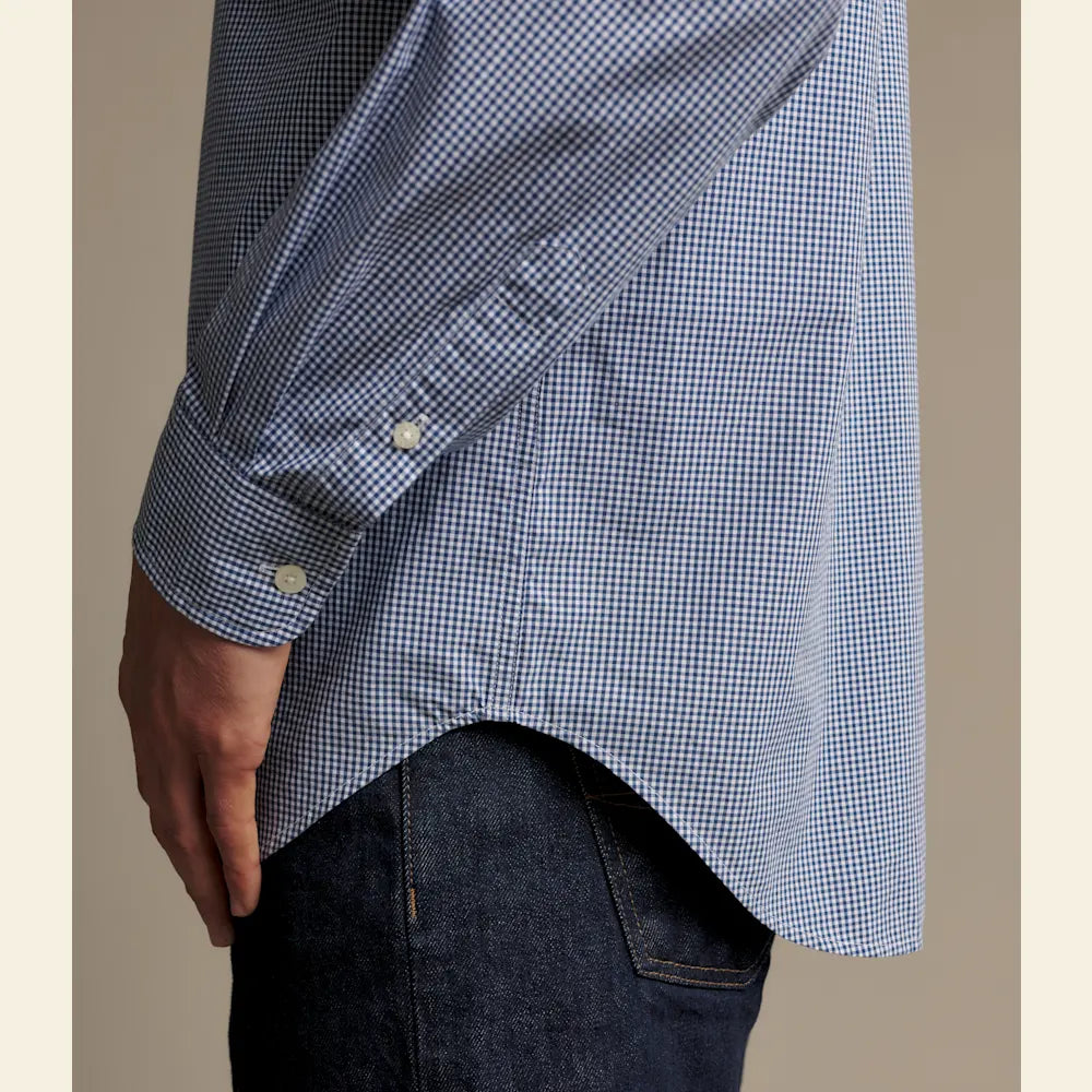 RM Williams Auburn Poplin Check Shirt