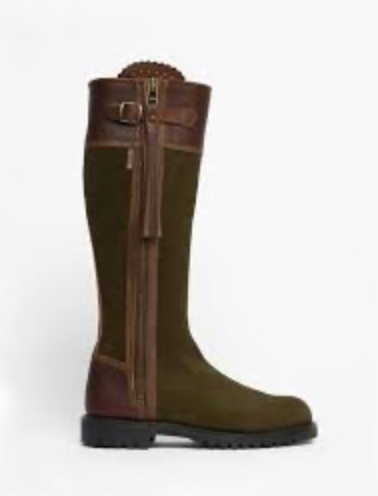 Penelope Chilvers Inclement Long Tassel Boot - Seaweed