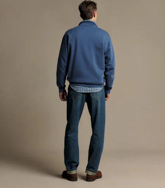 RM Williams Mulyungarie Quarter-Zip Sweatshirt