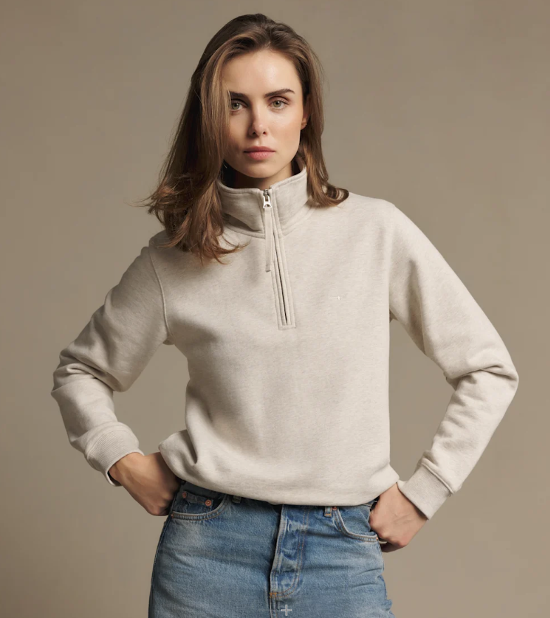 RM Williams Trickett Quarter-Zip Sweatshirt
