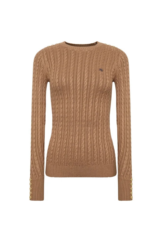 Holland Cooper Seattle Cable Crew Knit
