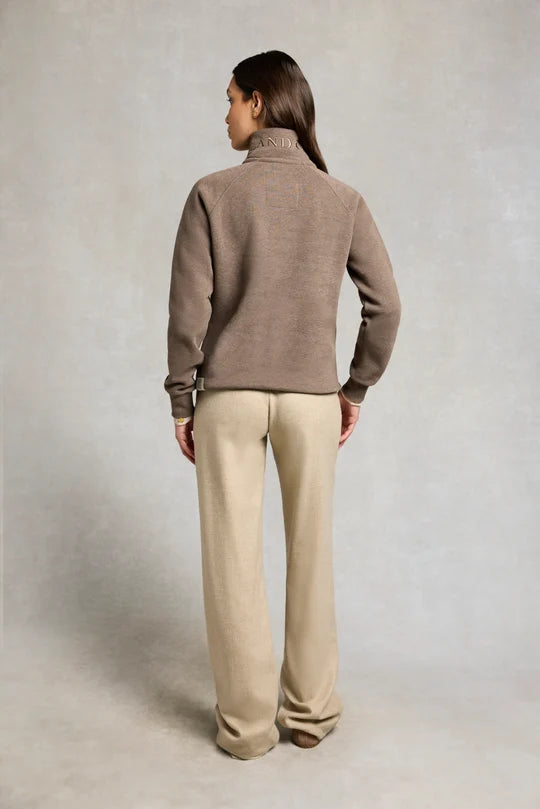 Holland Cooper Sporting Goods Zip Henley