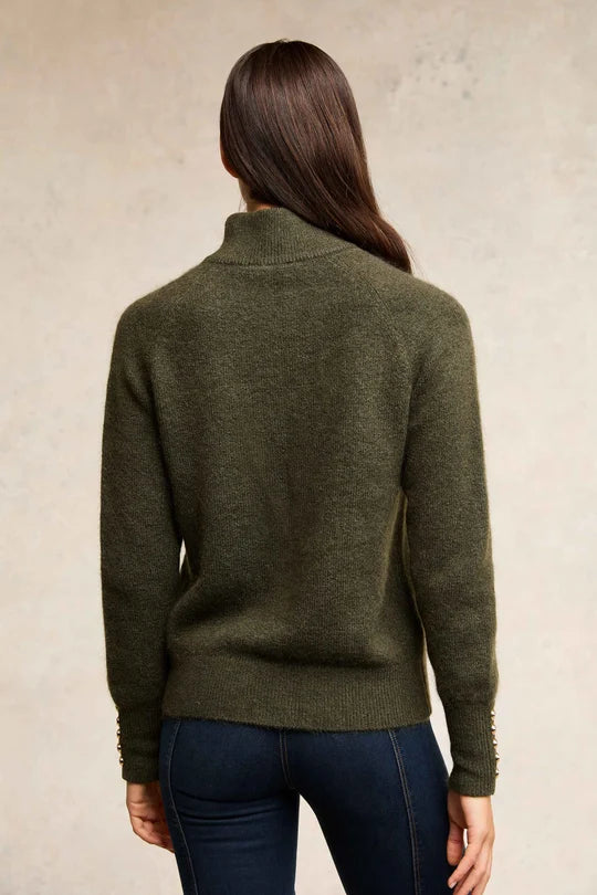 Holland Cooper Tori Quarter Zip Knit