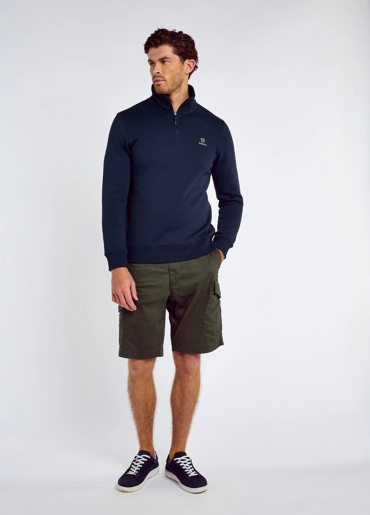 Dubarry Boyce Men’s Zip Neck Sweater