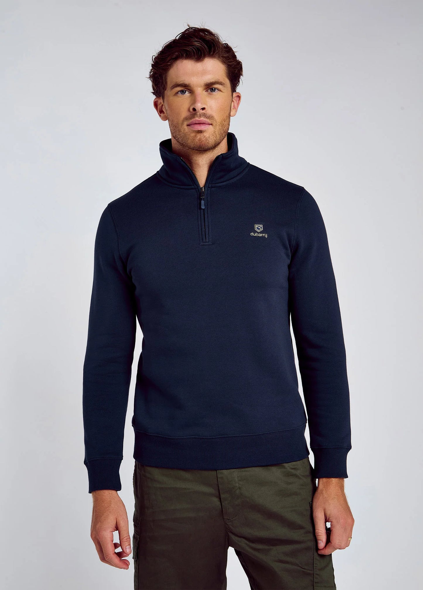 Dubarry Boyce Men’s Zip Neck Sweater