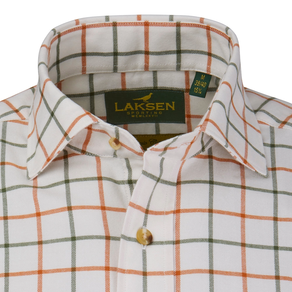 Laksen Fabian Brushed Organic Cotton Shirt